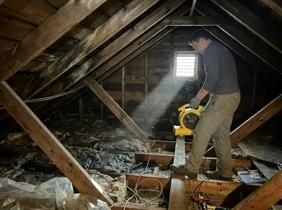 attic-water-damage-drying-proc-007 — frequently asked questions, Emergency Water Extraction & 24/7 Flood Response in Greenwo…